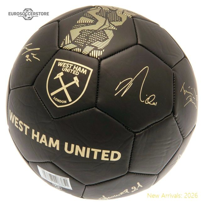 Elite West Ham United Fc Sig Gold Phantom Football - Premium Quality