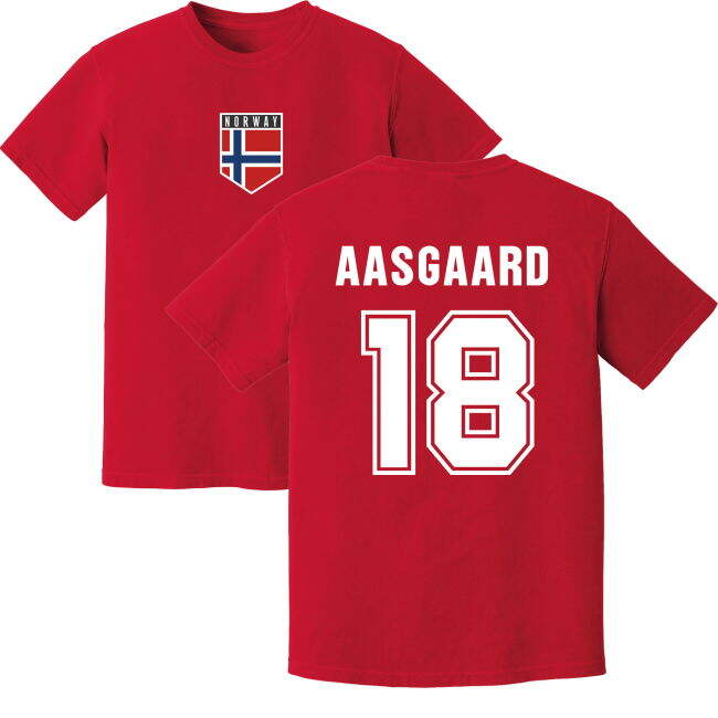 Aasgaard Norway Training Jersey (Red)