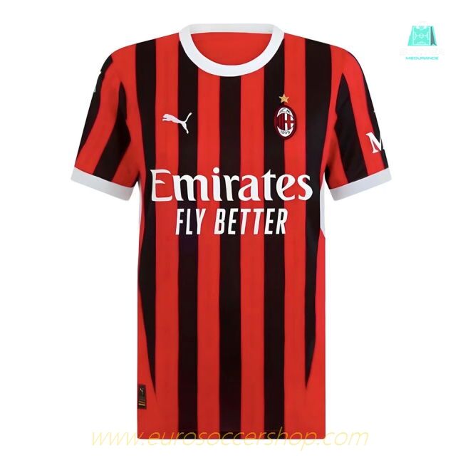 2024-2025 AC Milan Home Shirt (Womens)