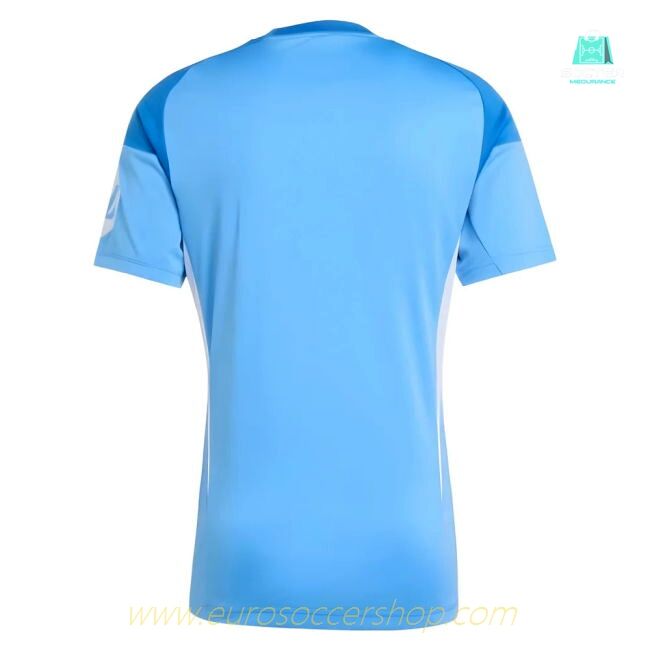 2025-2026 Real Madrid Home Goalkeeper Shirt (Blue)