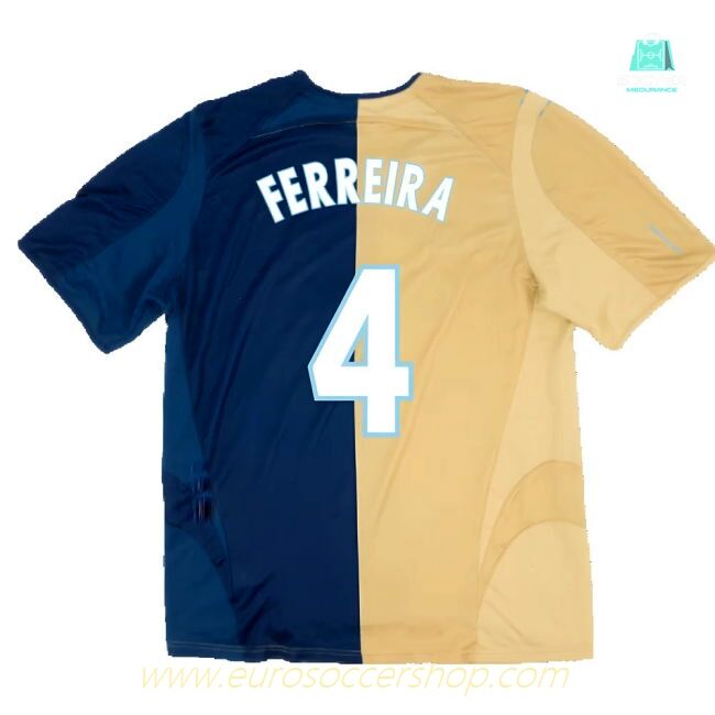 Marseille 2005-06 Third Shirt ((Excellent) L) (Ferreira 4)