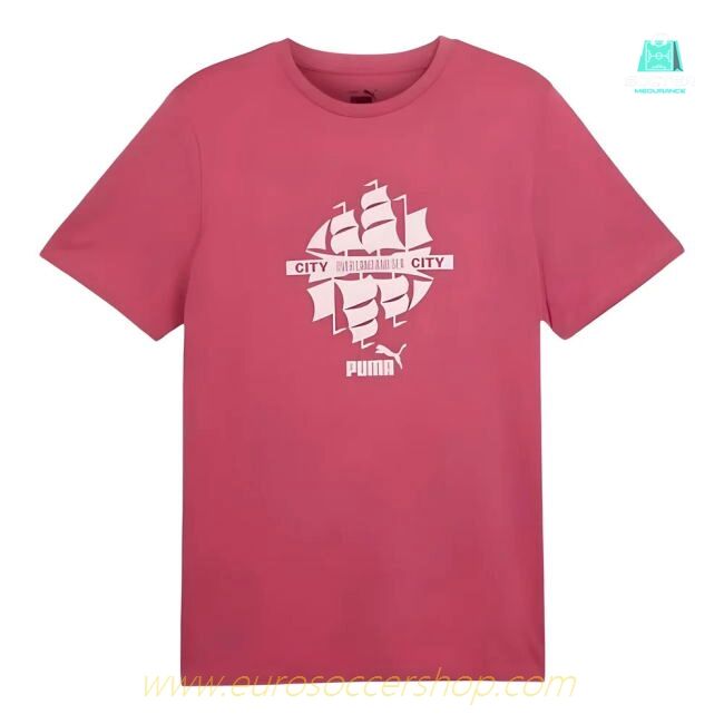 2024-2025 Man City ftblCulture Tee (Dusty Orchid) (Gvardiol 24)