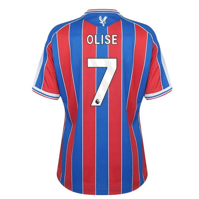 Crystal Palace Soccer Club Sophisticated Home Team Kit (Womens) (1)