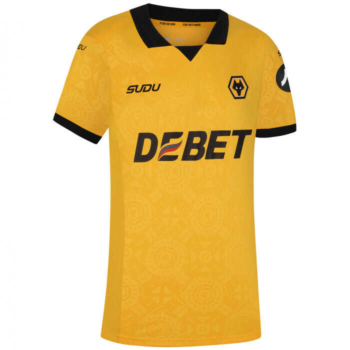 Wolverhampton Wanderers Home Soccer Jersey 2025/26 Authentic Kit
