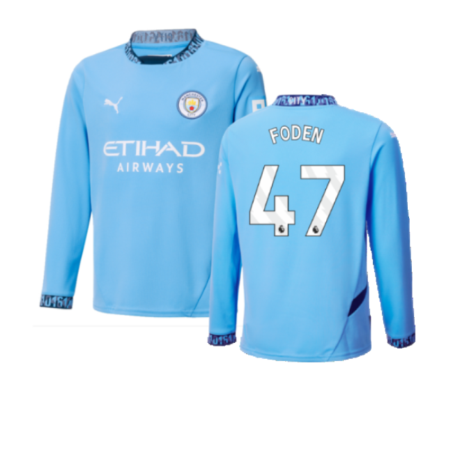 Man City Soccer Jerseys Stylish Home Jersey 2024-2025 #12