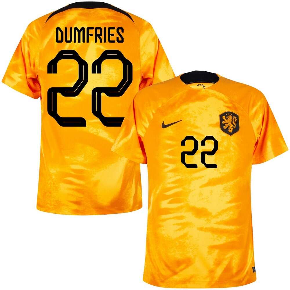 DUMFRIES 2022 WORLD CUP NETHERLANDS HOME JERSEY
