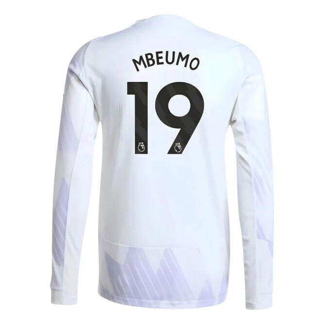 2025-20 Man Utd Away Soccer Jersey Mbeumo 19 L M S