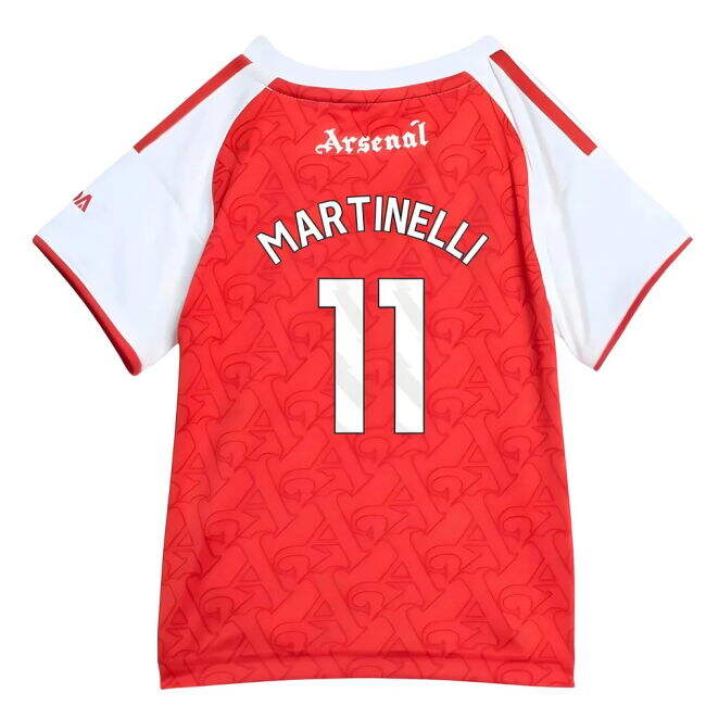vintage 2025-2026 Arsenal Home Baby Kit (Martinelli 11)