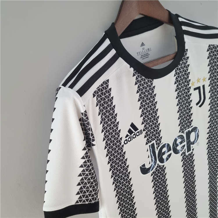 2223 Juventus Home WhiteBlack Soccer Jersey Football Shirt - Official