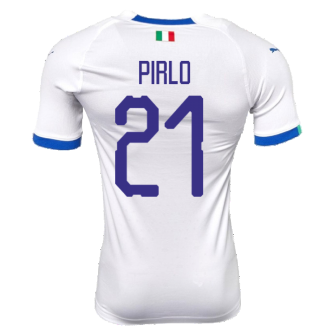 Advantages 2018-2019 Italy Away evoKIT Away Shirt (Pirlo 21) Classical