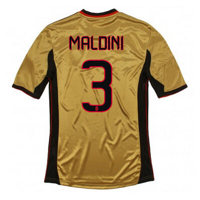 1314 AC Milan 3 Maldini Third Golden Jersey - Official Replica 2780