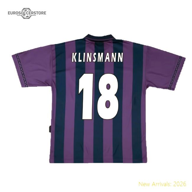 Authentic 1995-1996 Tottenham Away Pony Retro Shirt (klinsmann 18)