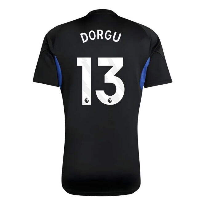 2025-2026 Man Utd EU Training Jersey (Black) - Kids (Dorgu 13)