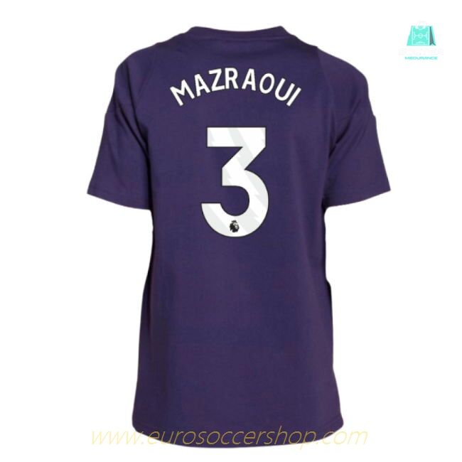2025-2026 Man Utd Training Tee (Aurora Plum) - Kids (Mazraoui 3)