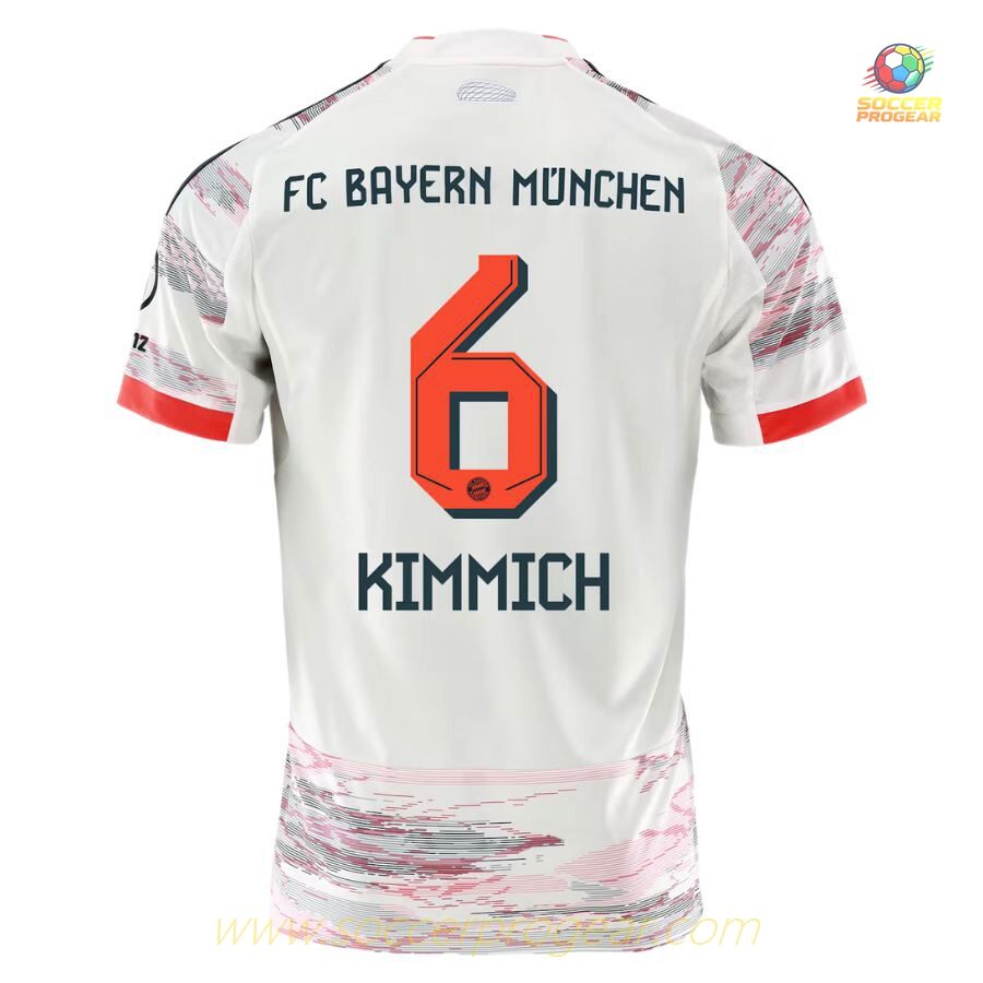 Football Team Jersey Soccer Uniform Youthren's Bayern Munich Away 2025-2026 Season Kimmich