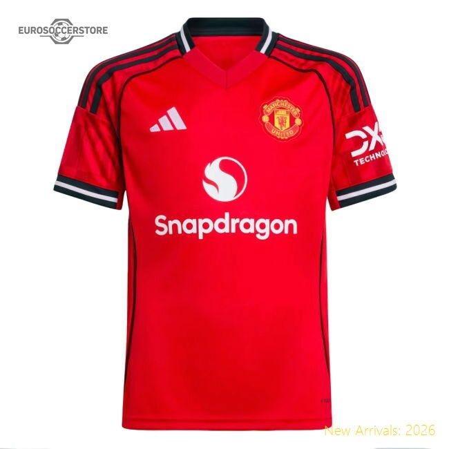 Premium 2025-2026 Man Utd Home Shirt (kids) (ronaldo 7) - Premium