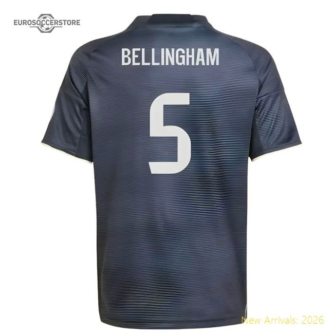 2025-2026 Real Madrid Away Jersey (kids) (bellingham 5)