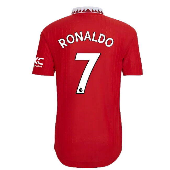 RONALDO 7 Player Issue Style Man Utd Elite Design Home Pro Shirt