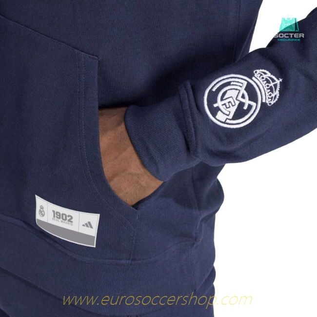 2025-2026 Real Madrid US Hoody (Legend Ink)