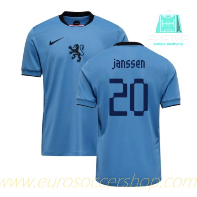2025-26 Collection Genuine Holland Away Youth Version (Janssen 20)