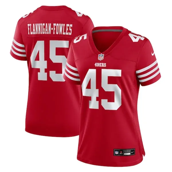 San Francisco 49ers Game NFL Jersey - Scarlet | Elite Football Apparel