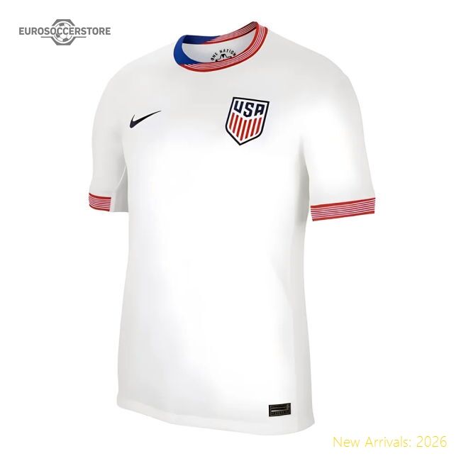 Top Usa Drifit 20242025 Home Jersey () S3436chest Retro