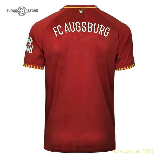 Elite 2025-2026 Fc Augsburg Away Shirt - Official Design