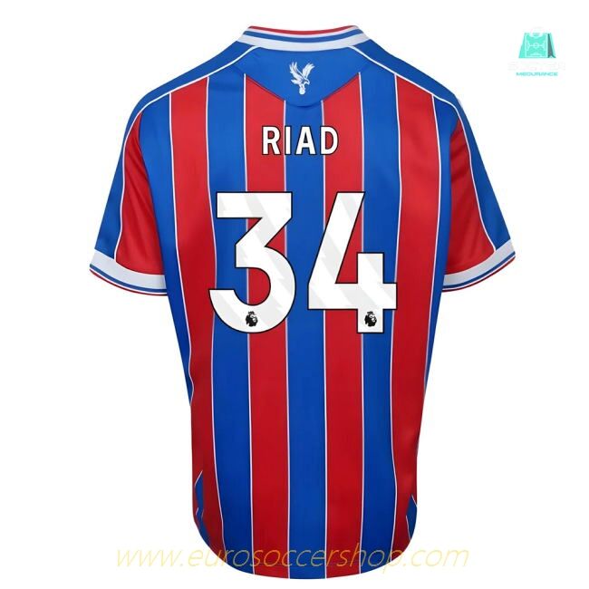 2025-2026 Crystal Palace Home Shirt (Kids) (Riad 34)