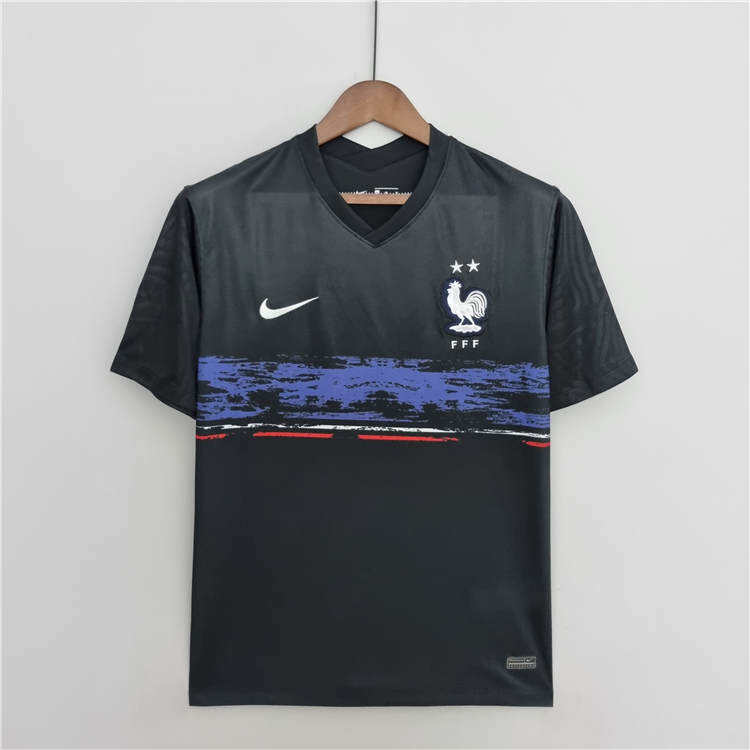 2022 FRANCE SOCCER JERSEY AWAY WHITE FOOTBALL SHIRT - Official