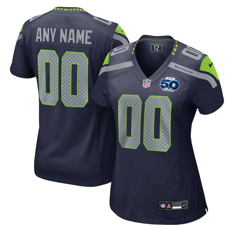 None  SEA Seahawks Premium Material Replica Jersey for NFL Fans
