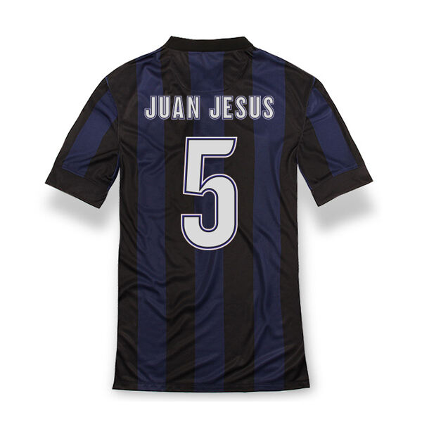 13-14 Inter Milan 5 Juan Jesus Home Soccer Jersey Shirt - Official