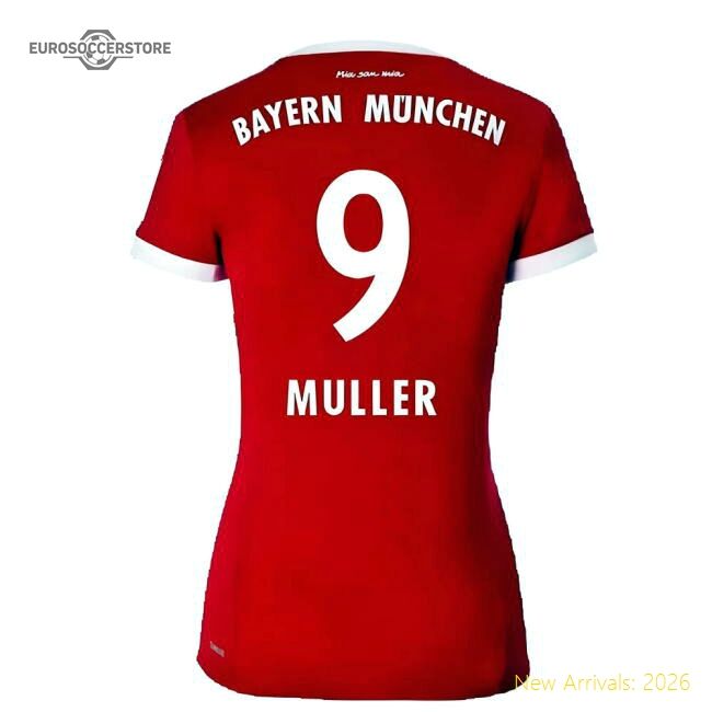 High-quality Bayern Munich 2017-18 Womens First Jersey (xl) ((excel