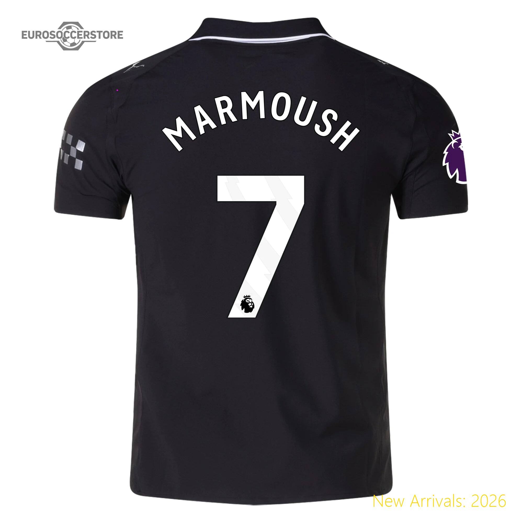 Officially Licensed Superior Men Mci Soccer Star Away Jersey 2023