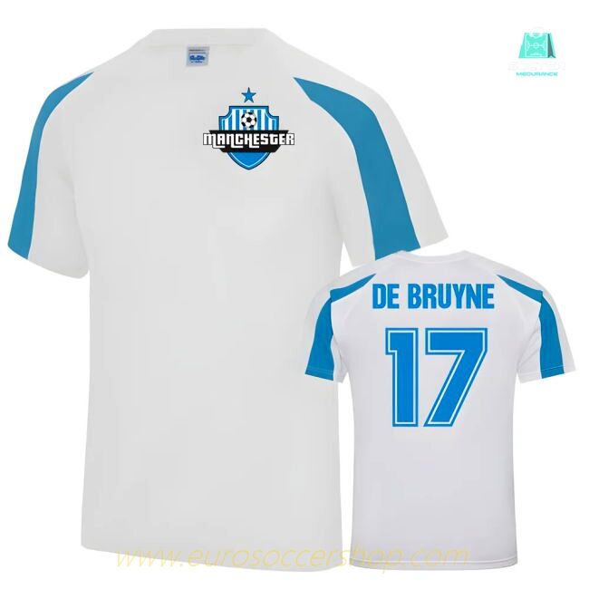 Kevin De Bruyne Man City Sports Training Jersey (White)