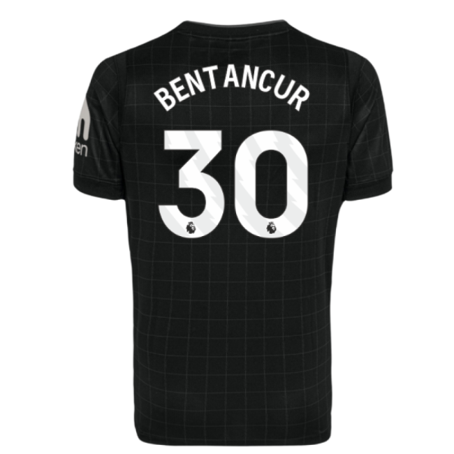 Authentic Spurs 2025-2026 Tottenham Away Shirt (Bentancur 30)