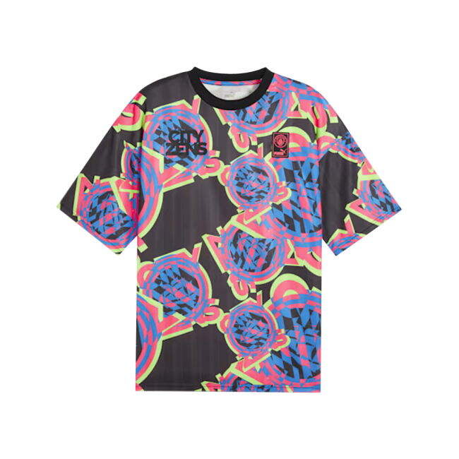 2023-2024 Shirt by Man City FtblNrgy AOP SS Jersey (Unisex