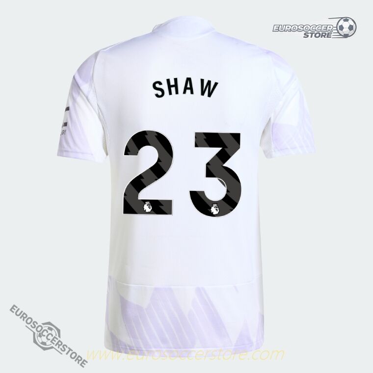 25-26 Season Manchester United Away Jersey (Player Version) - SHAW 23