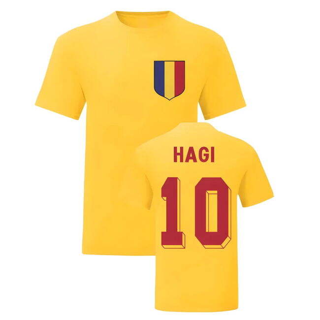 Romania International Team Sleek Home Football Shirt