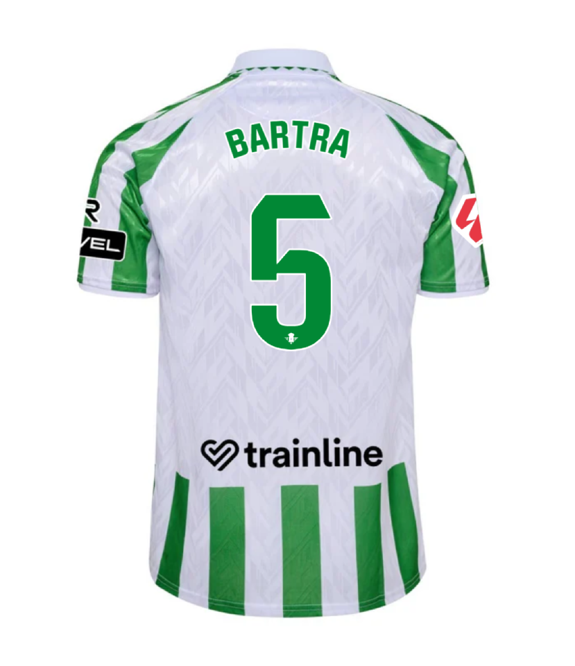 Real Betis 24-25 Season Home Jersey No.5 BARTRA Edition