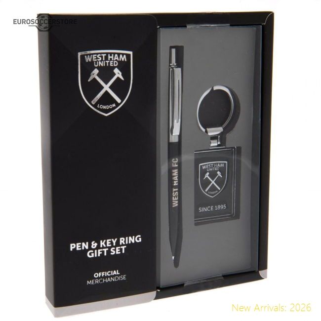 Excellent West Ham United Fc Pen  Keyring Set - Official Edition
