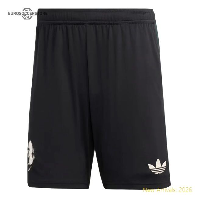 Outstanding 2025-2026 Bianconeri Third Training Shorts (black)