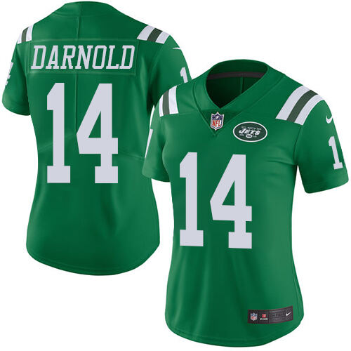 NFL None #None Green None Limited Jersey gift for fans