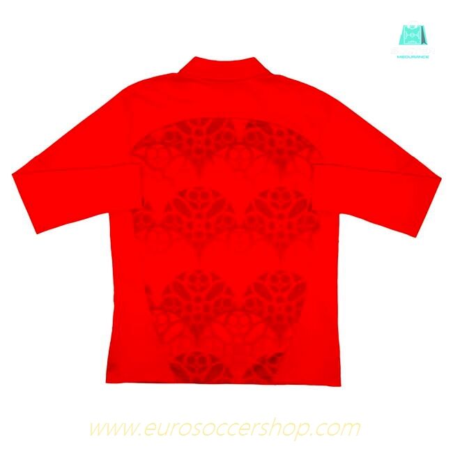 2024-2025 Red Bull Leipzig Prematch 1/4 Zip Top (Red)