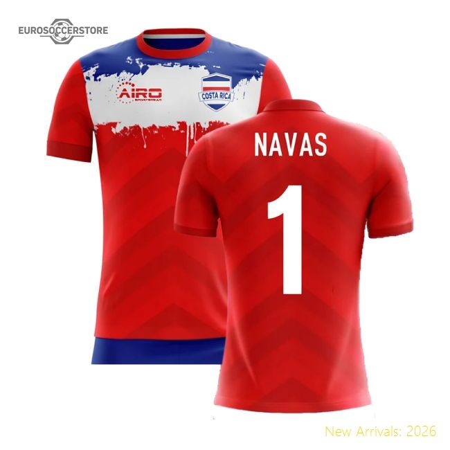 Costa Rica 20252026 Home Durable Jersey Breathable Climalite