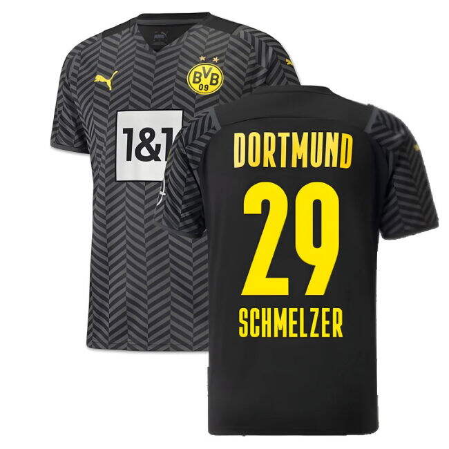 2021-2022 Stylish Borussia Dortmund Away Jersey