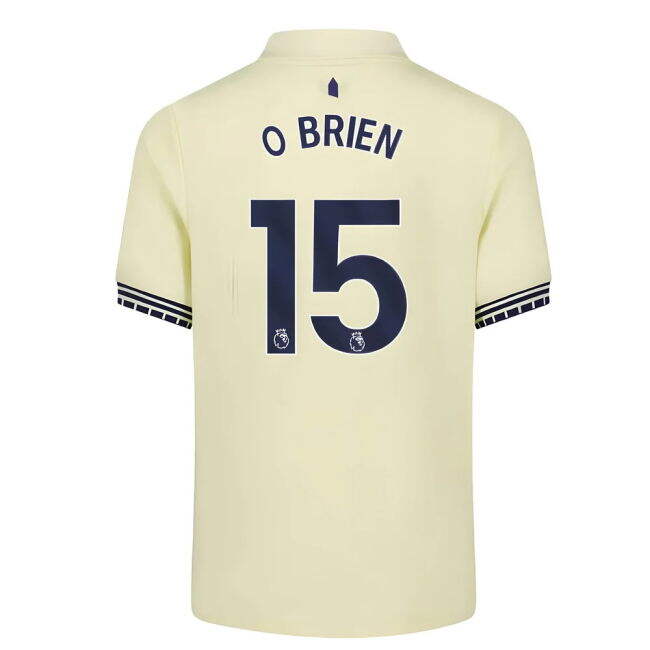 2025-2026 Everton Away Flexible Modern Football Shirt O Brien 15 #633