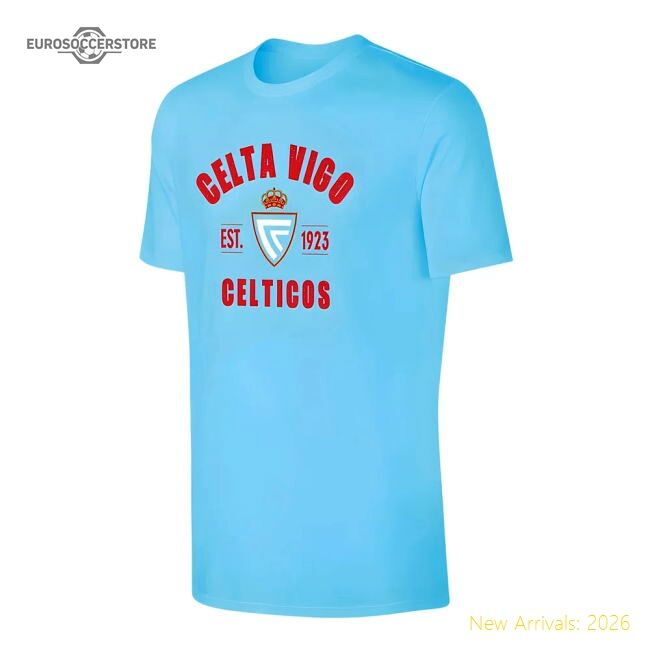 Fan-Favorite Performance Celta Vigo Team T-Shirt, Light Blue