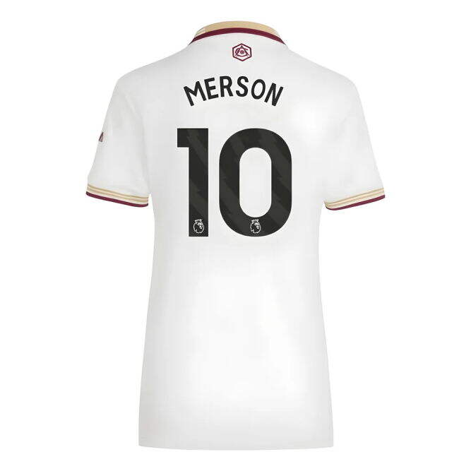 2025-2026 Arsenal Third Shirt (Womens) (Merson 10) - fan gear