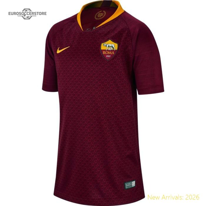 Official Team Merchandise Kids As As Roma Home Professional Jersey