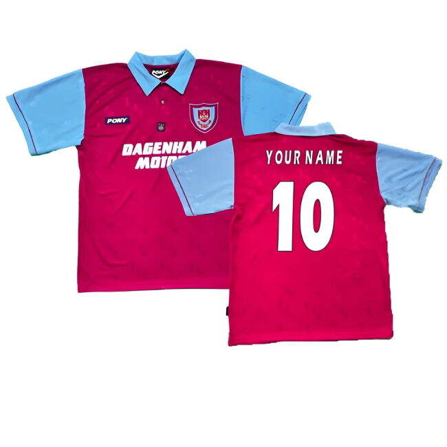 West Ham Modern Home Jersey 1995-1996
